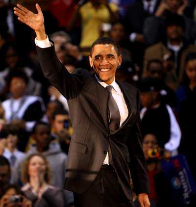 Barack Obama campaigns