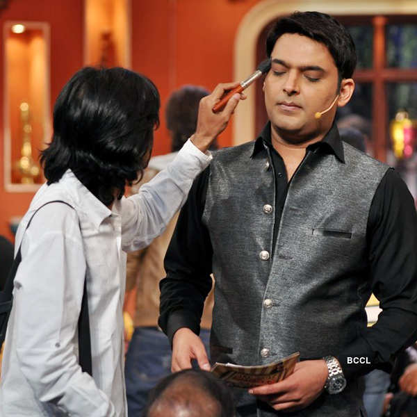 Comedy Nights With Kapil: On the sets