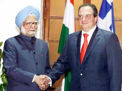 Greek PM in India