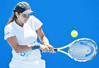Sania at Australian Open '08