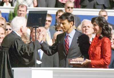 Bobby Jindal takes oath