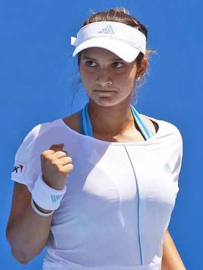 Sania at Australian Open '08