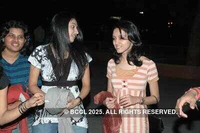 DJ party at college campus