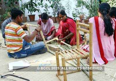Bamboo workshop at NID