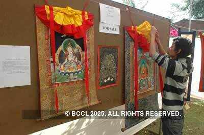 Tibetian art exhibition