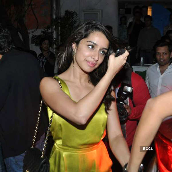 Shraddha Kapoor Caught Off Guard By The Camera At A Private Party Held