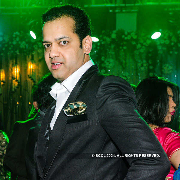 Sargun Mehta-Ravi Dubey's wedding reception