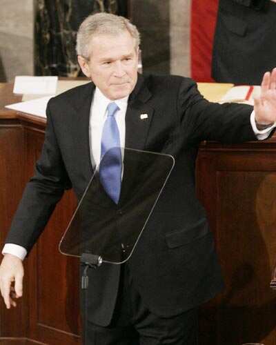 Bush address the Union