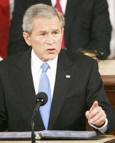 Bush address the Union