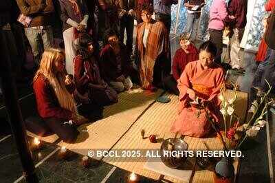 Art exhibition at Osho