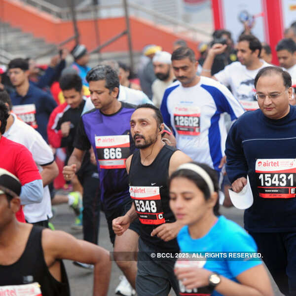 Airtel Delhi Half Marathon 2013