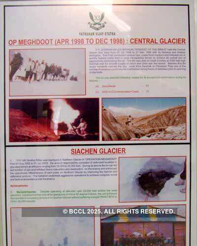 Exhibition at Regimental Centre