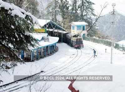 Snow covered Shimla