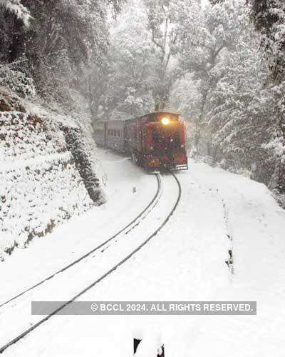 Snow covered Shimla
