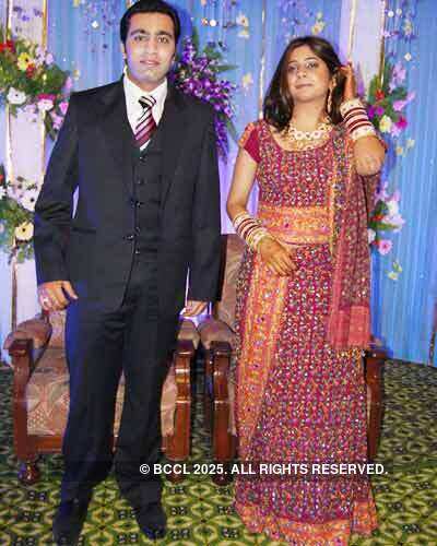 Reception of Mayank and Hina