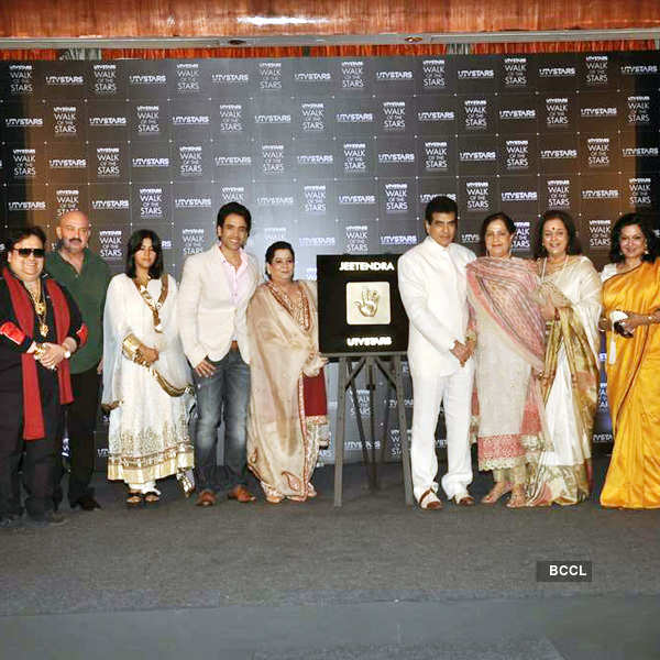 Jeetendra's hand impression launch