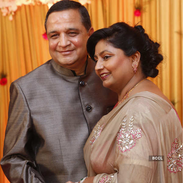 Manohar Bothra with wife Sandhya Bothra at Ashwin Bothra and Harsha ...