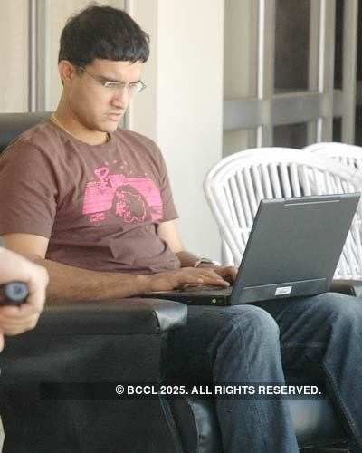 Sourav Ganguly: Candid moments