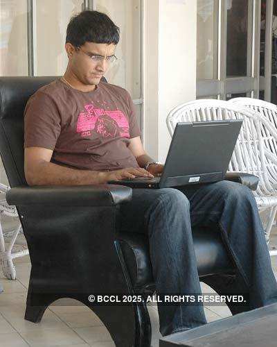 Sourav Ganguly: Candid moments