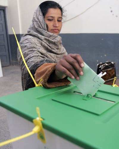 Poll in Pak
