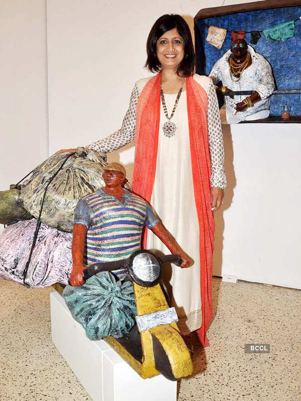 Bharti Pitre's art show