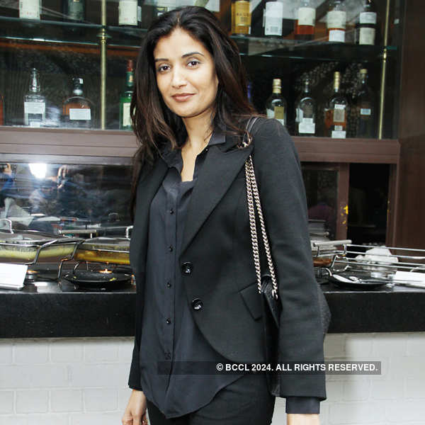 Sapna Sehrawat during a brunch, hosted by Manisha Ahlawat 