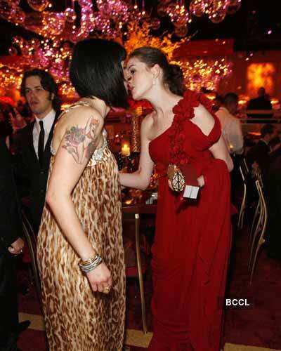 Kisses at Oscars 2008