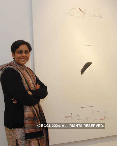Faiza Huma's art exhibition