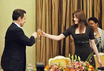 Nicolas Sarkozy's visit to Africa