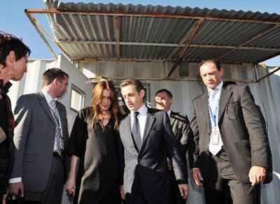 Nicolas Sarkozy's visit to Africa