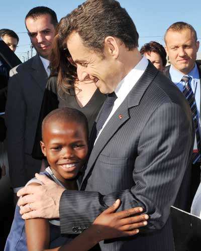 Sarkozy-Carla in Africa