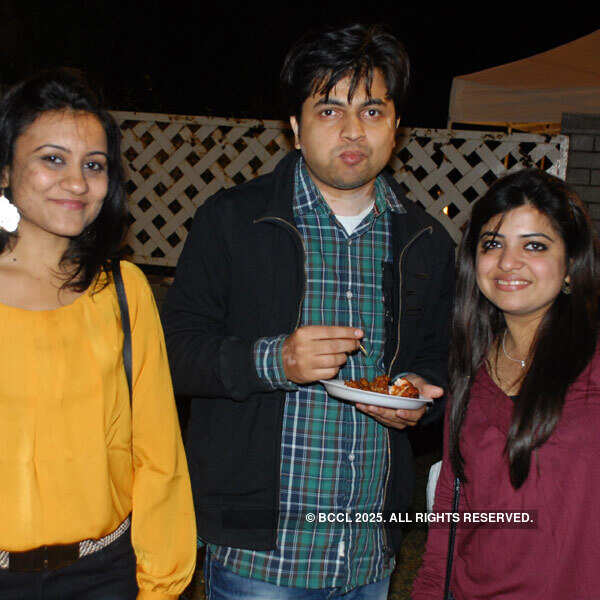 New Year party at Lalit Ashok