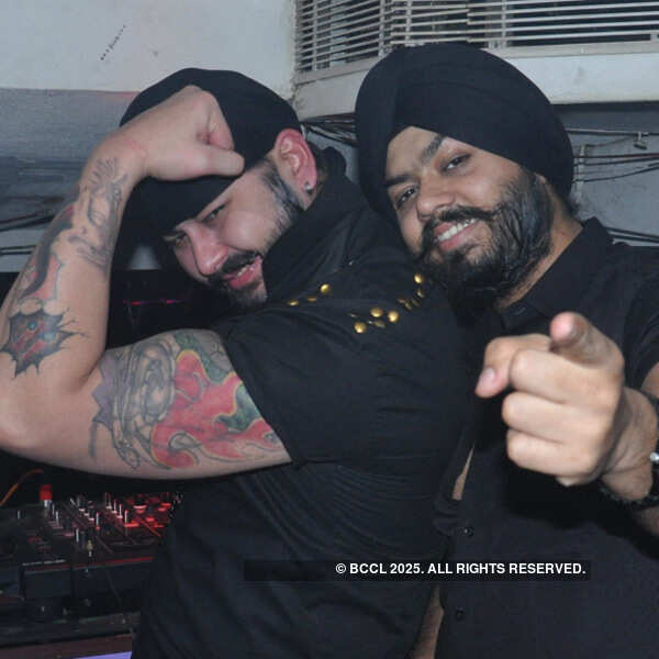 Revellers party at Shimmers