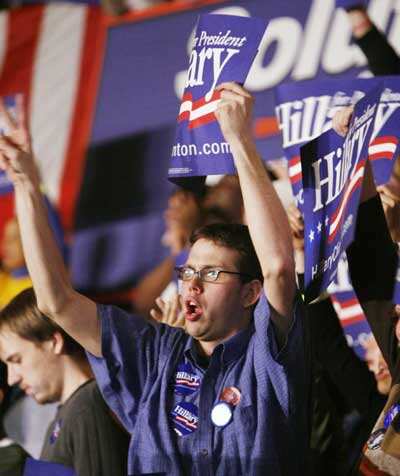 Hillary Clinton: Back in race