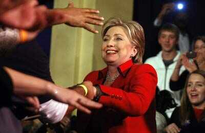 Hillary Clinton: Back in race