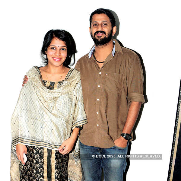 Guests at an award ceremony