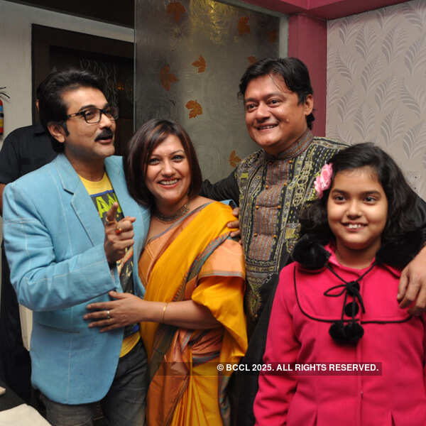 Saswata Chatterjee's birthday party