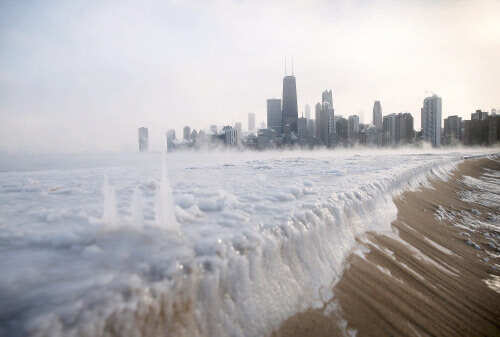 'Polar freeze' grips North America