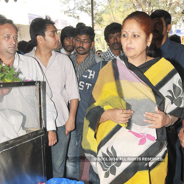 Uday Kiran's funeral