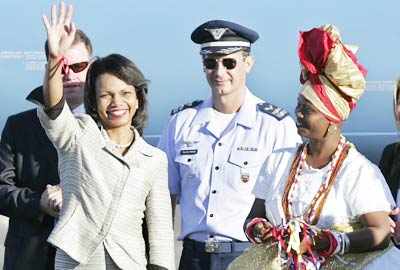 U.S. Secretary Rice in Brazil