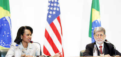 U.S. Secretary Rice in Brazil