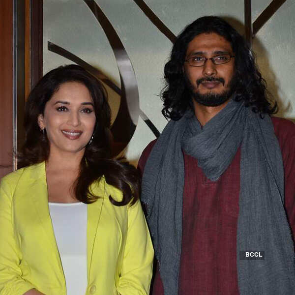 Madhuri promotes Dedh Ishqiya