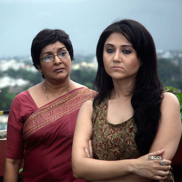 Swastika Mukherjee In The Still From The Bengali Movie Jaatishwar