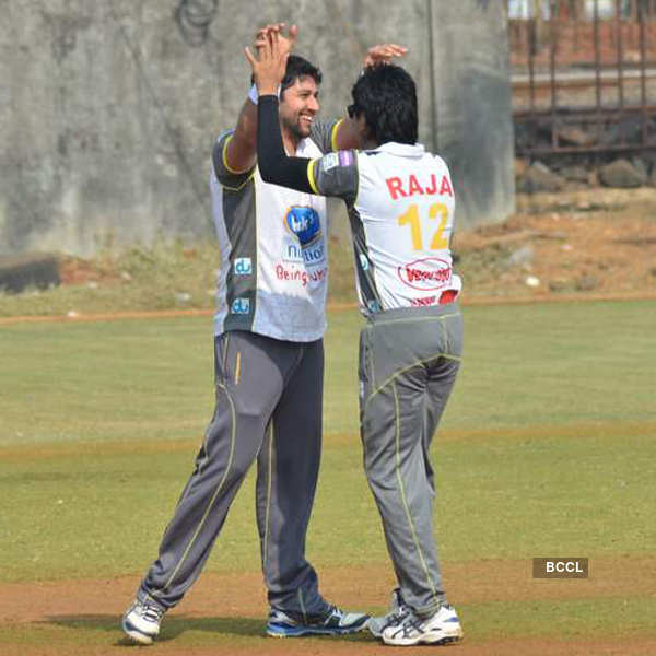Celebs at CCL practice session