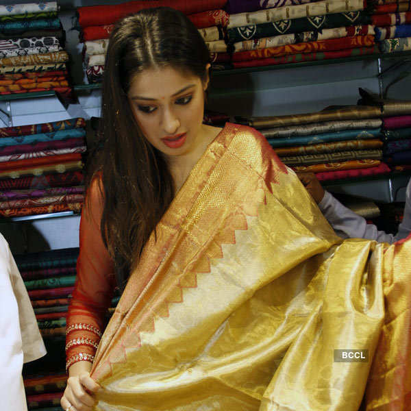 Lakshmi Rai at a new store launch