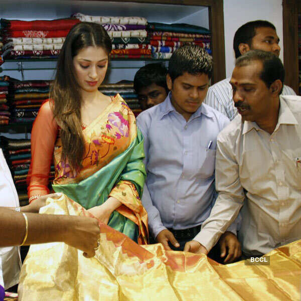 Lakshmi Rai at a new store launch