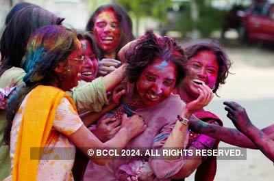 Holi at Jadavpur university