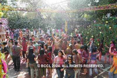 Vineet Jain's Holi Party 2008 -3