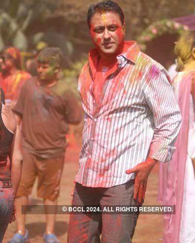 Vineet Jain's Holi Party 2008 -4