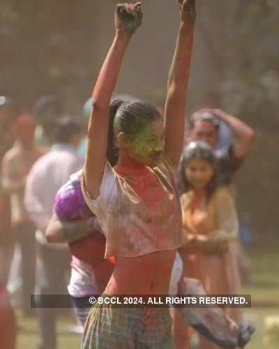 Vineet Jain's Holi Party 2008 -4